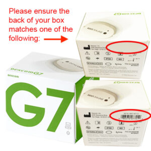 Dexcom G7 Single Sensor 10 Day Retail