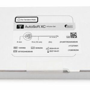 Tandem Autosoft XC Infusion Set 6MM (2x)